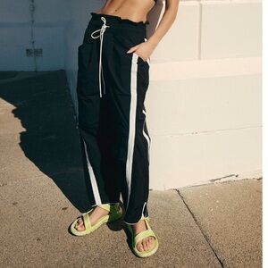 FP Movement Black and White Track Pants
